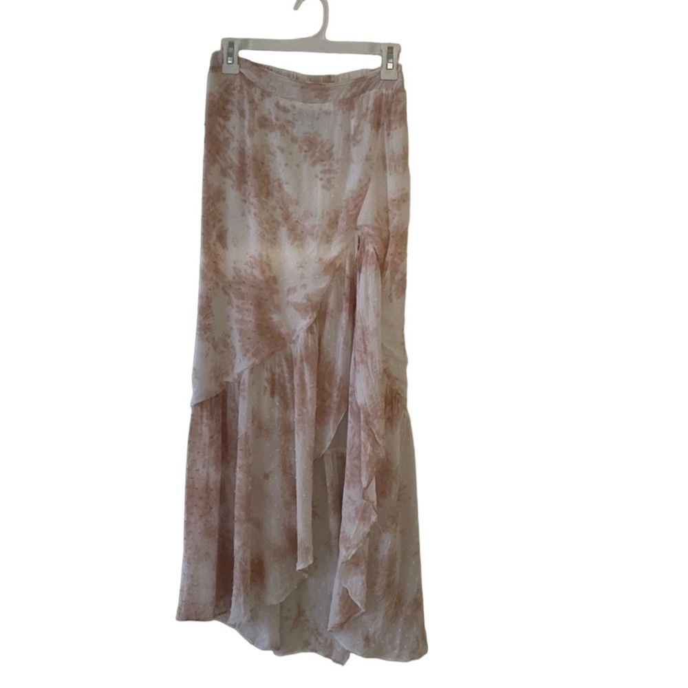 Blue blush Dottie Couture Tie Dye Skirt Size Small
